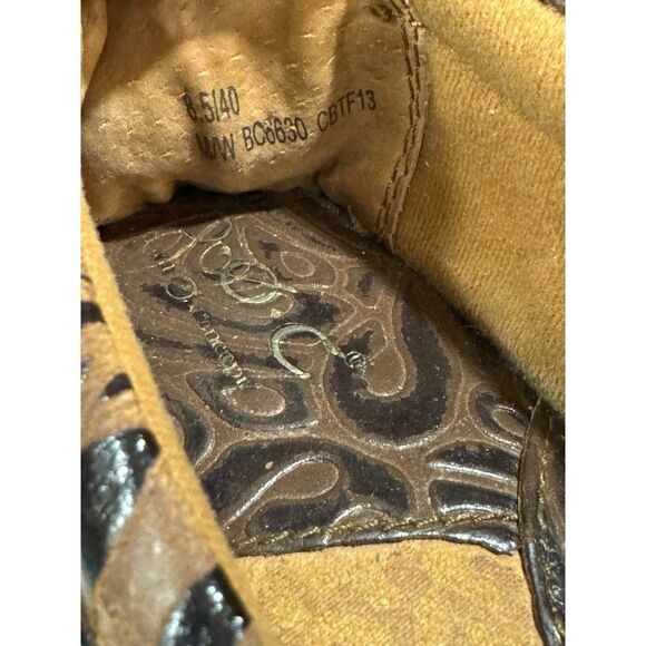 B.O.C Born Leather Paisley Clog Comfort Sz 8.5 Womens - Picture 8 of 9